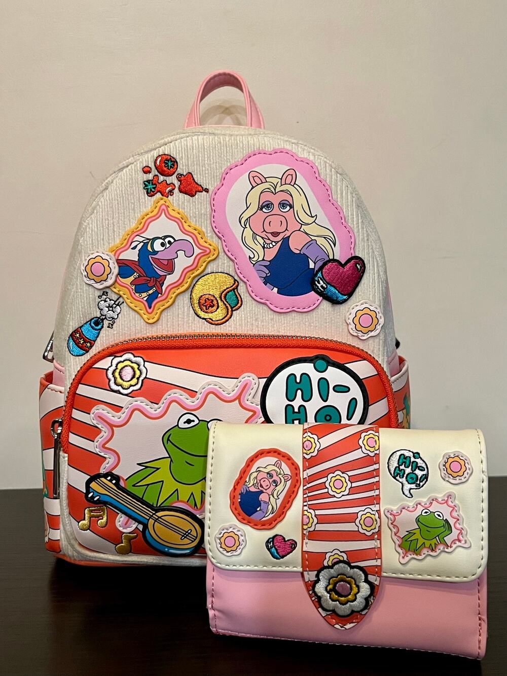 Loungefly The Muppets Character Patches Mini Backpack